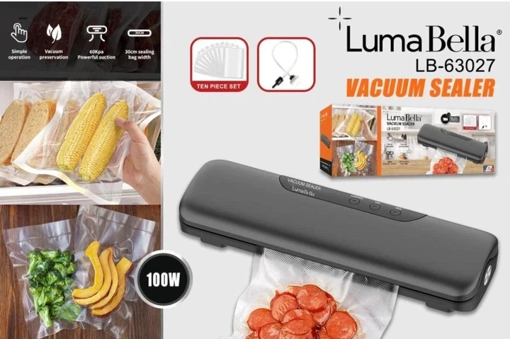 Вакууматор LumaBella LB-63027 c шириной запайки 30см 100 Вт - изображение 2