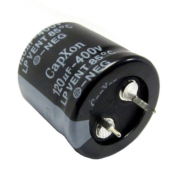 Конденсатор электролитический ECAP-LP-120mkf - 400v (LP) 2526 - 661006 - Фото 1 Конденсатор электролитический ECAP-LP-120mkf - 400v (LP) 2526 - 661006 - изображение 1