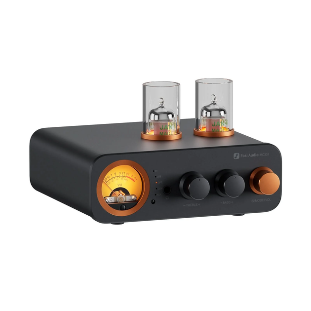 Підсилювач звуку Fosi Audio MC331 black + блок живлення 24V. Bluetooth 5.0, 2x105W - Фото 1 Підсилювач звуку Fosi Audio MC331 black + блок живлення 24V. Bluetooth 5.0, 2x105W - зображення 1