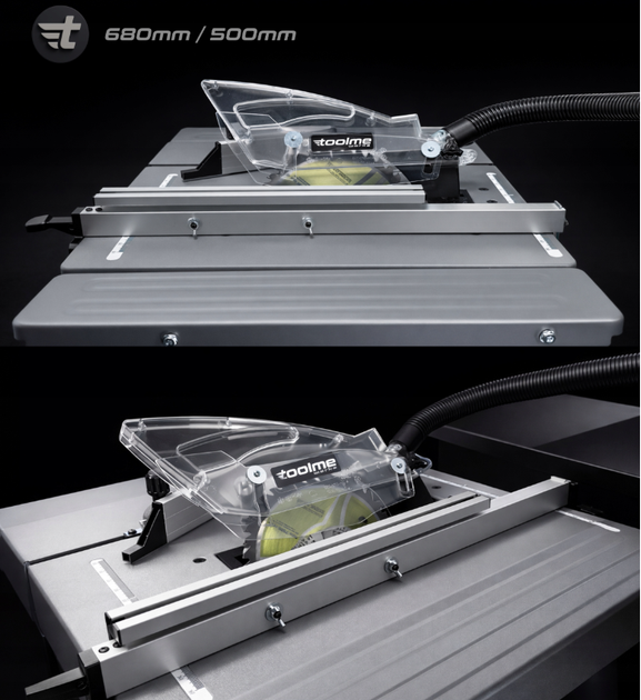 Циркулярна пила настільна Toolme TM321 1700Вт для різання дерева - зображення 3