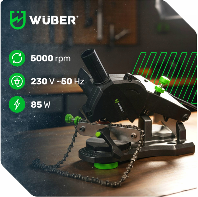 Станок для заточки цепей 85W Wuber - изображение 9