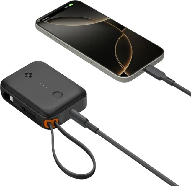 УМБ Spigen Essential EA3010BT 10000 mAh 30W Black (ABA09023) - зображення 2