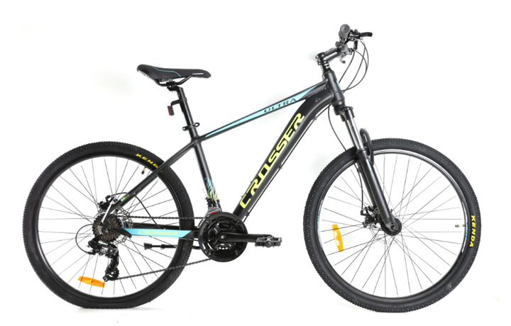 Велосипед гірський алюмінієвий Crosser Ultra 29" рама 17 Hydraulic Чорний - зображення 2