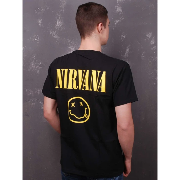 Футболка Nirvana Kurt Cobain чорна XL - изображение 2