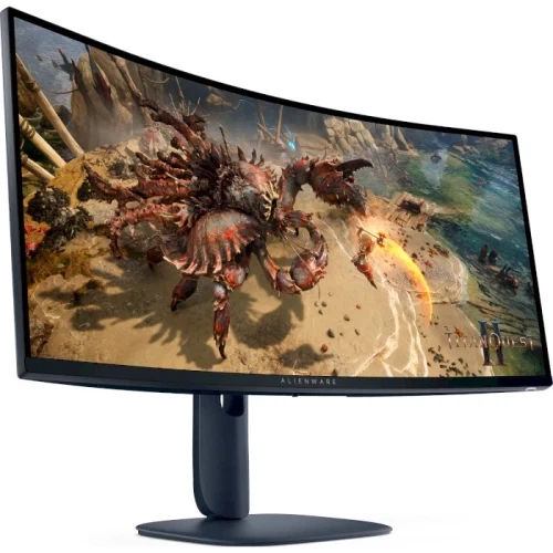 Монитор изогнутый 34" Dell AW3425DWM, Black (210-BQWL) - изображение 2