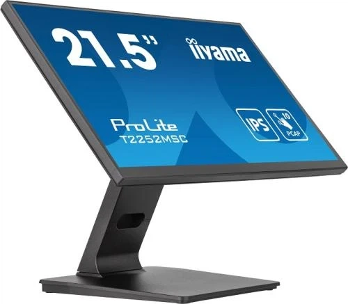 Монитор сенсорный 21.5" Iiyama ProLite T2252MSC-B2, Black - Фото 4 Монитор сенсорный 21.5" Iiyama ProLite T2252MSC-B2, Black - изображение 4