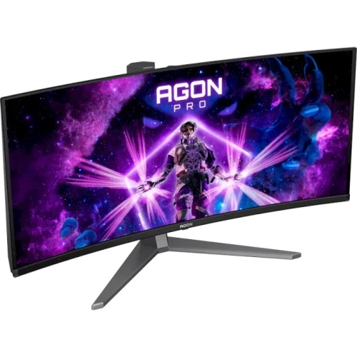 Монитор изогнутый 34" AOC AG346UCD, Black/Dark Grey - изображение 4