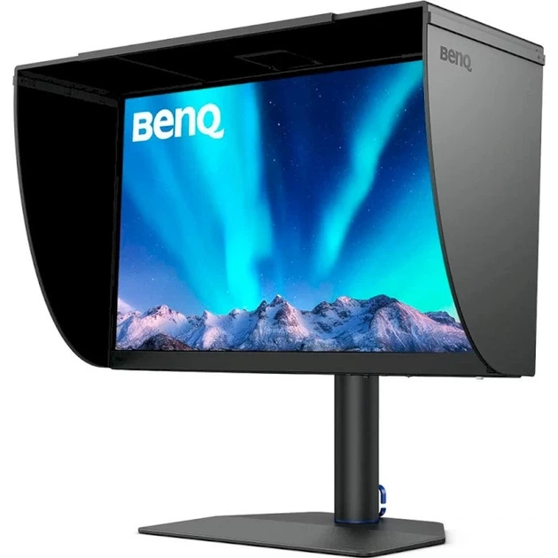 Монитор 24.1" BenQ SW242Q, Grey - изображение 10