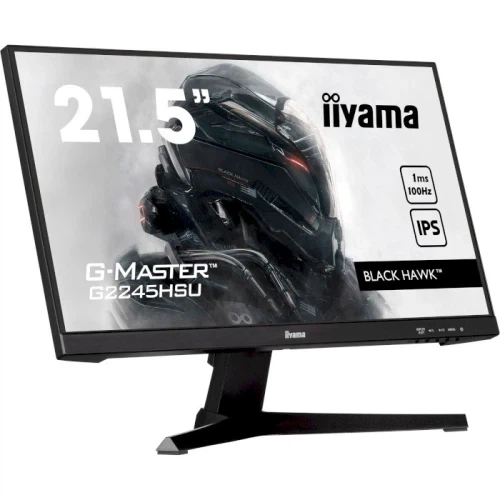 Монітор 22" Iiyama G-Master G2245HSU-B2, Black - зображення 4