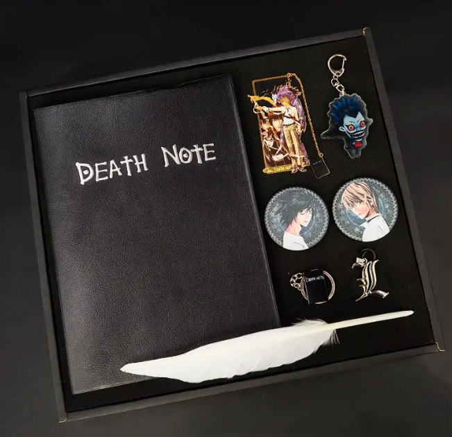 Тетрадь Смерти Death Note подарочный набор из 8 предметов - изображение 2