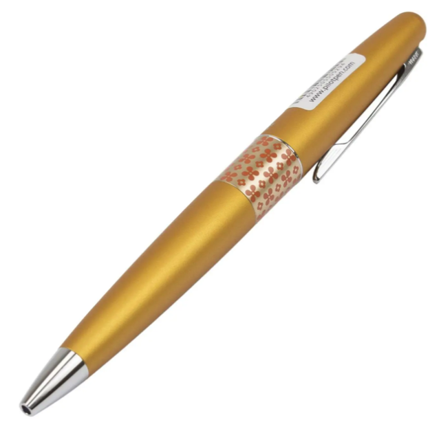 Ручка капілярна PILOT 0,7 BLVBMR3-7-FL-B золотий металік /BLVBMR3-7-FL-B/ - Фото 2 Ручка капілярна PILOT 0,7 BLVBMR3-7-FL-B золотий металік /BLVBMR3-7-FL-B/ - зображення 2
