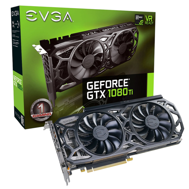 Видеокарта GeForce GTX 1080 Ti 11GB EVGA SC Gaming Black Edition (11G-P4-6393-KR) Б/У - Фото 1 Видеокарта GeForce GTX 1080 Ti 11GB EVGA SC Gaming Black Edition (11G-P4-6393-KR) Б/У - изображение 1
