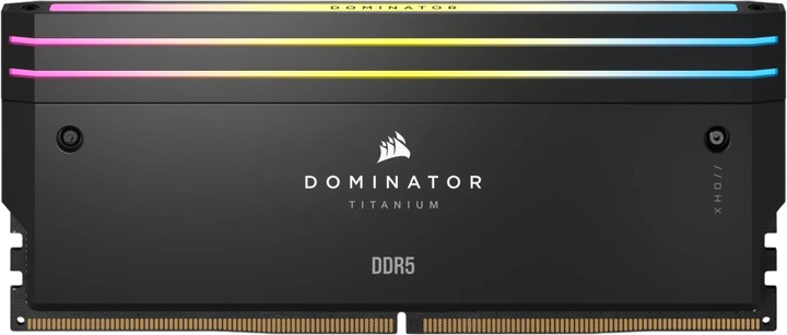 Оперативна пам'ять Corsair 32GB (2x16GB) DDR5 7200MHz Dominator Titanium RGB (CMP32GX5M2X7200C34) - зображення 2
