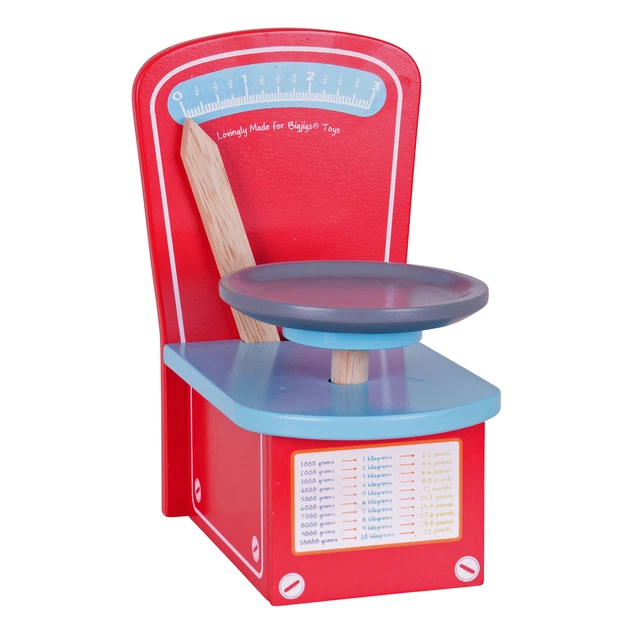 Waga drewniana Bigjigs Toys BJ467 (0691621024676) - obraz 2