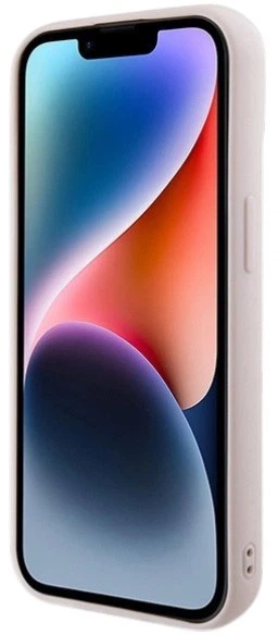 Панель Karl Lagerfeld 3D Rubber Glitter Logo для Apple iPhone 15 Plus  Pink (3666339166489) - зображення 7