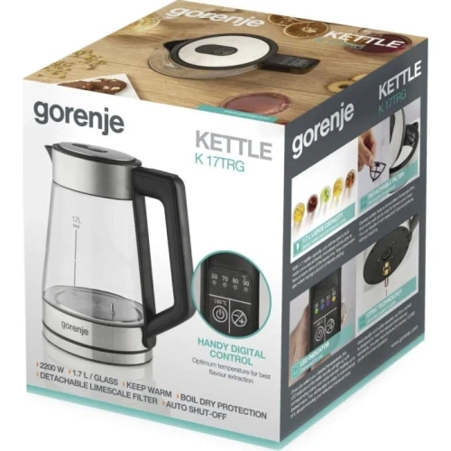 Електрочайник Gorenje K17TRG - Фото 5 Електрочайник Gorenje K17TRG - зображення 5
