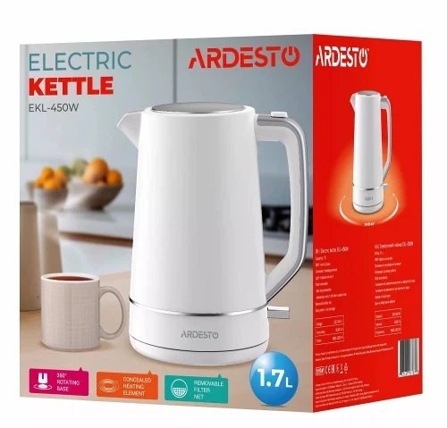 Электрочайник Ardesto EKL-450W - изображение 6