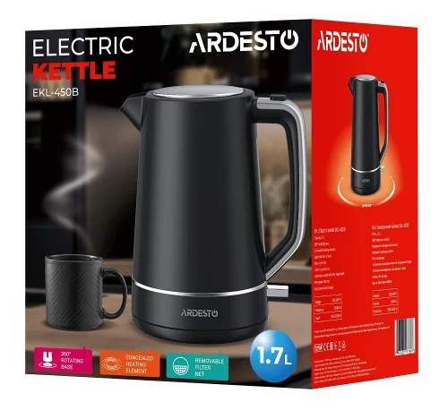 Электрочайник Ardesto EKL-450B - изображение 5