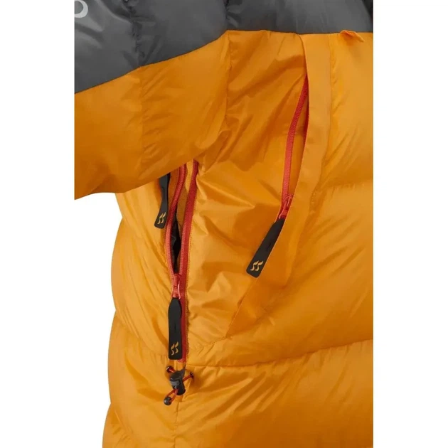 Куртка Rab Expedition 8000 Jacket gold/shark XS (100084190) - изображение 5