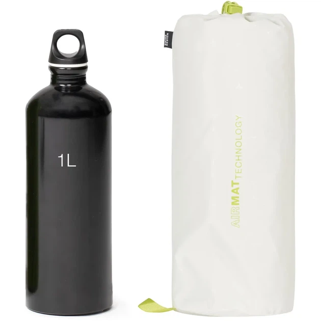 Туристичний килимок надувний Exped Ultra 1R MW Grey-Green (100087438) - зображення 2