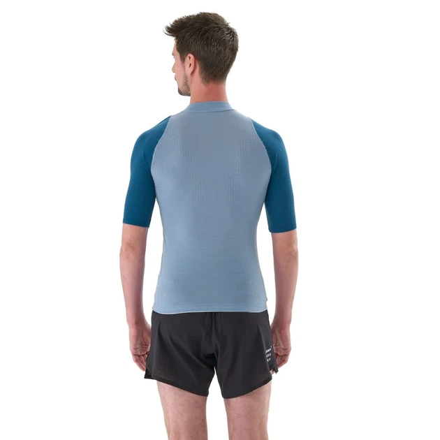 Футболка Compressport Trail Racing Postural SS Top Mns Denim/poseidon M (100078243) - Фото 2 Футболка Compressport Trail Racing Postural SS Top Mns Denim/poseidon M (100078243) - изображение 2