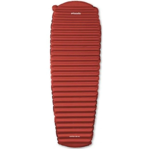 Туристичний килимок самонадувний Pinguin Matrix NX 25mm Red (100008382) - Фото 1 Туристичний килимок самонадувний Pinguin Matrix NX 25mm Red (100008382) - зображення 1
