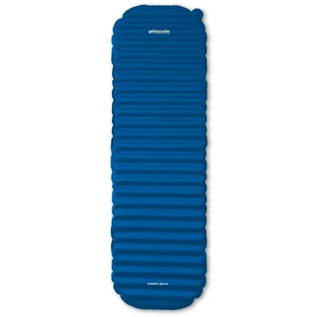 Туристичний килимок самонадувний Pinguin Sherpa NX 38 Blue (100010313) - Фото 1 Туристичний килимок самонадувний Pinguin Sherpa NX 38 Blue (100010313) - зображення 1