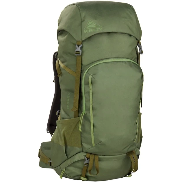 Рюкзак Kelty Asher 65 Winter moss/dill Uni (100062593) - Фото 1 Рюкзак Kelty Asher 65 Winter moss/dill Uni (100062593) - изображение 1