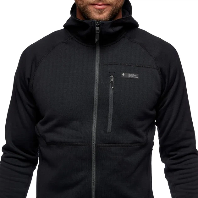 Фліс Black Diamond Factor Hoody Mns Black S (100077201) - Фото 4 Фліс Black Diamond Factor Hoody Mns Black S (100077201) - изображение 4