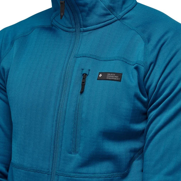 Фліс Black Diamond Factor Hoody Mns Kingfisher M (100079901) - зображення 4