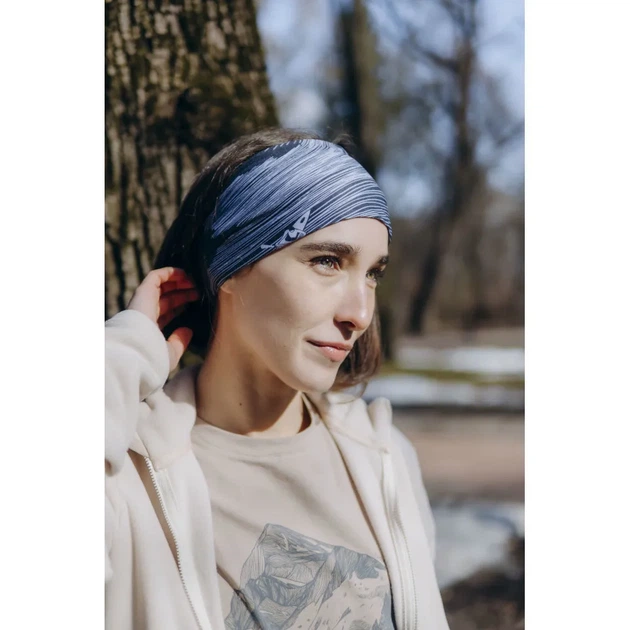 Пов'язка Turbat Scarf унісекс black sea синя - зображення 6