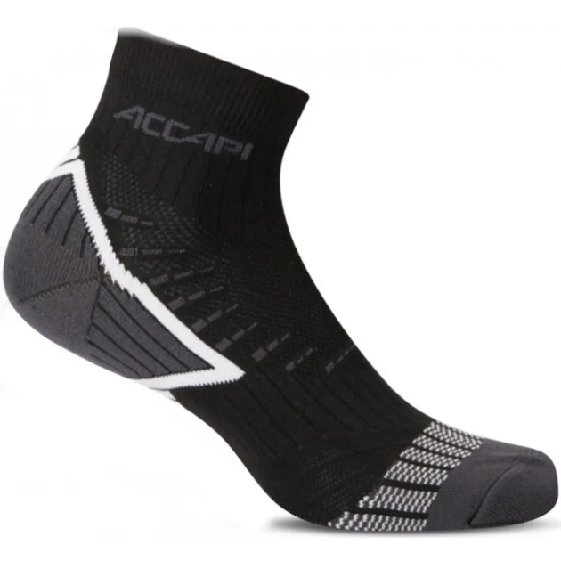 Носки для бега короткие с зональной компрессией Accapi Running UltraLight Black XS (100051327) - Фото 1 Носки для бега короткие с зональной компрессией Accapi Running UltraLight Black XS (100051327) - изображение 1