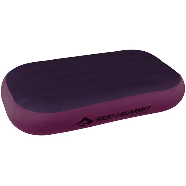 Надувна подушка туристична для подорожей та походів Sea to Summit Aeros Premium Pillow Deluxe Magenta Uni (100008286) - Фото 1 Надувна подушка туристична для подорожей та походів Sea to Summit Aeros Premium Pillow Deluxe Magenta Uni (100008286) - зображення 1