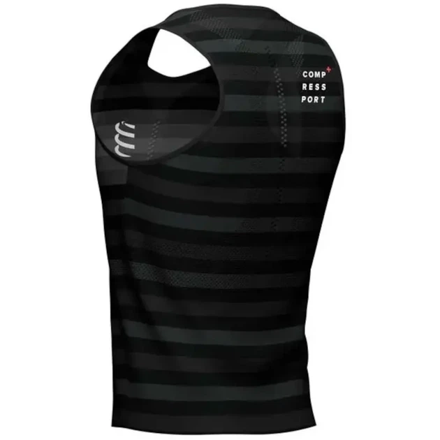 Майка чоловіча спортивна для бігу тренувань облягаюча Compressport Pro Racing Singlet M Black M (100075596) - Фото 2 Майка чоловіча спортивна для бігу тренувань облягаюча Compressport Pro Racing Singlet M Black M (100075596) - зображення 2