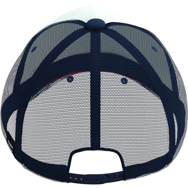 Кепка бейсболка летняя Compressport Trucker Cap Sugar/blues Uni (100081359) - изображение 3