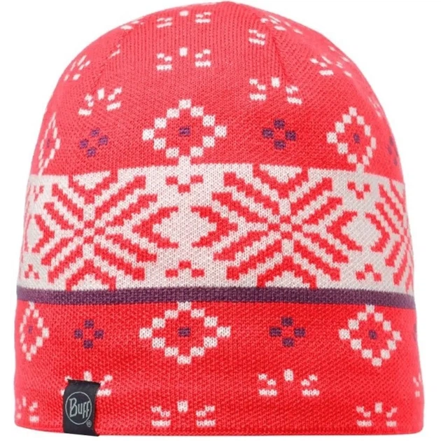 Шапка Buff Knitted and Polar Hat Jorden Coral Uni (100079029) - Фото 1 Шапка Buff Knitted and Polar Hat Jorden Coral Uni (100079029) - изображение 1
