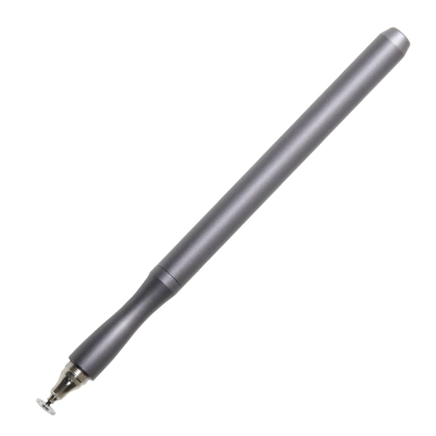Универсальный стилус Pencil Premium для всех сенсорных экранов, серый карандаш-ручка для Android iOS Windows - Фото 1 Универсальный стилус Pencil Premium для всех сенсорных экранов, серый карандаш-ручка для Android iOS Windows - изображение 1
