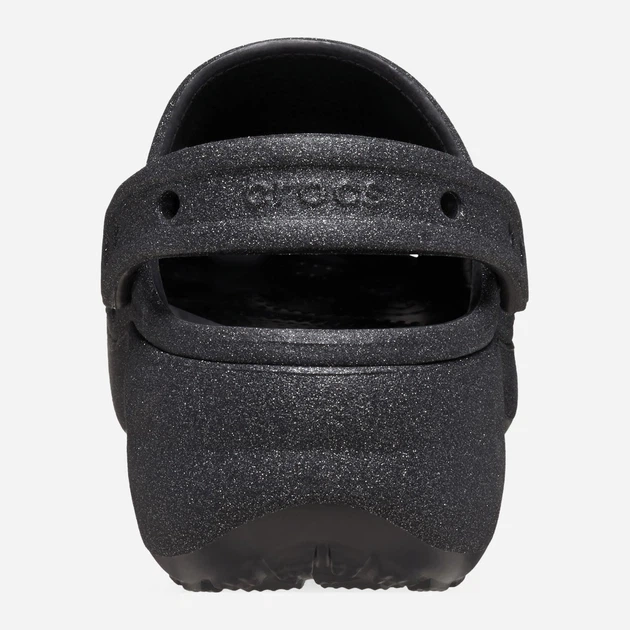 Жіночі крокси на платформі Crocs Classic Platform Glitter Clog W 207241-001, чорні, W6/36-37/22.9см - зображення 5