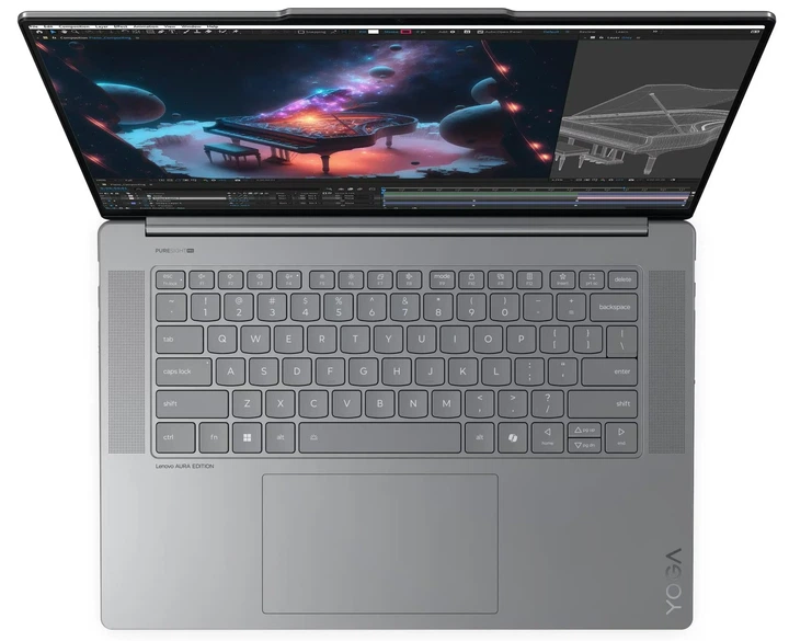Сенсорный ультрабук 15.3" Lenovo Yoga Slim 7 (15ILL9) Intel Core Ultra 7 256V RAM 16GB SSD 1TB Win11 Aлюминиевый корпус (UKR) - изображение 2