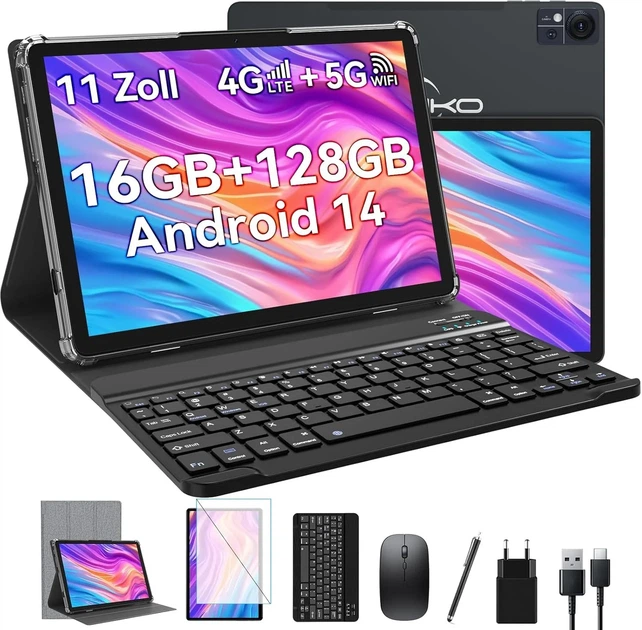Планшет 11" Full HD ZONKO D126 (8+8)/128Gb 4G 2-SIM 8 ядер Android 14 8000 mAh Серый - Фото 1 Планшет 11" Full HD ZONKO D126 (8+8)/128Gb 4G 2-SIM 8 ядер Android 14 8000 mAh Серый - изображение 1