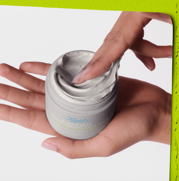 Глиняная маска для очищения пор и чёрных точек Kiehl's (Килс) Rare Earth 125 мл - изображение 3