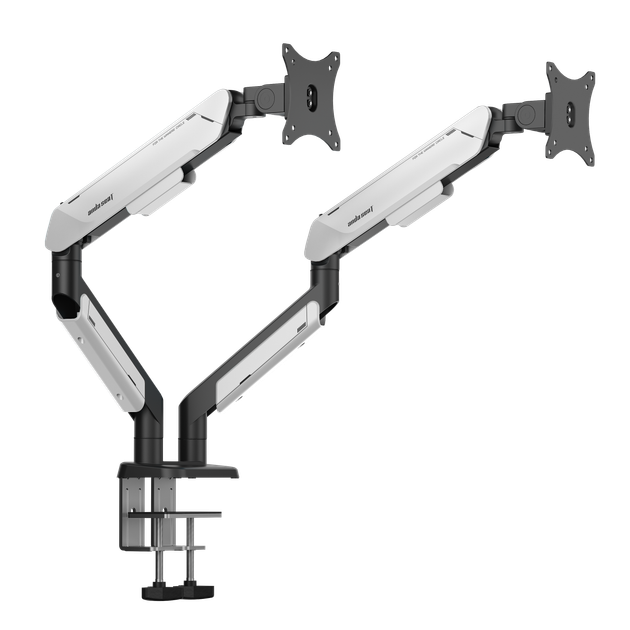 Настільне кріплення для двох моніторів Anda Seat Stealth PRO II Duo 17’’-42’’ Black & White (AD-W-A9-2S-BW) - Фото 3 Настільне кріплення для двох моніторів Anda Seat Stealth PRO II Duo 17’’-42’’ Black & White (AD-W-A9-2S-BW) - изображение 3