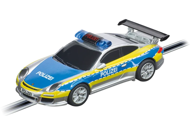 Автомобіль Carrera GO/GO+ Porsche 911 GT3 Police 64174 (4007486641747) - зображення 2