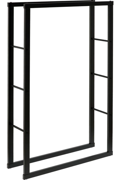 Стійка для камінних дров VOREL сталева 80 x 25 x 100 см (5906083118470) - зображення 4