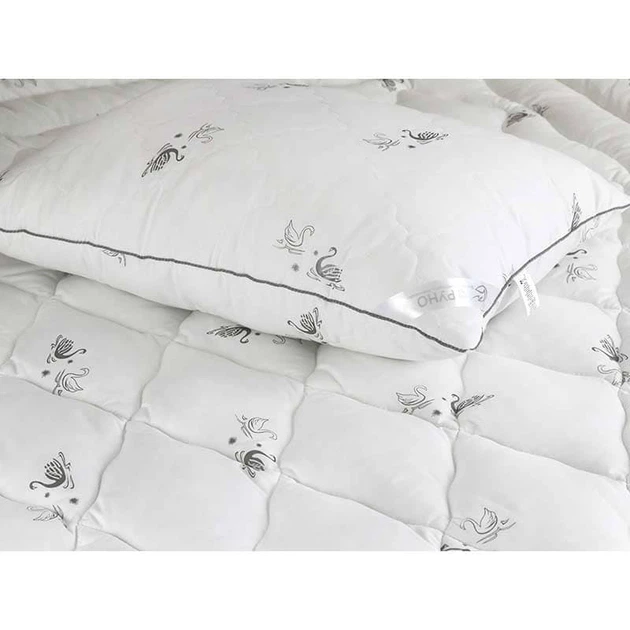 Одеяло Руно Silver Swan demi с искусственным лебединым пухом 140x205см (321.52_Silver Swan_demi) - изображение 4
