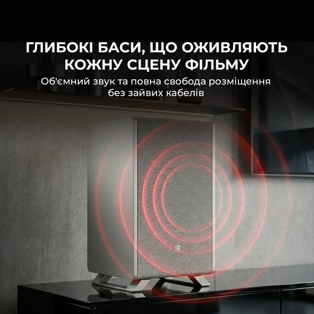 Саундбар Sharp HT-SBW55121(SL) - зображення 5