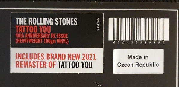 The Rolling Stones - Tattoo You (Ювілейне видання до 40-річчя, Перевидання, Альбом, Ремастеринг) - Фото 8 The Rolling Stones - Tattoo You (Ювілейне видання до 40-річчя, Перевидання, Альбом, Ремастеринг) - зображення 8
