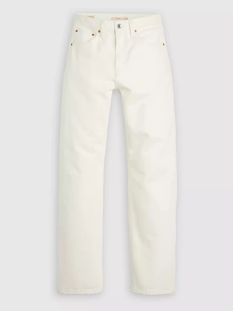 Jeansy regular fit damskie Levi`s Easy Dad 005DC-0003 W29L30 Białe (5401187889993) - obraz 7