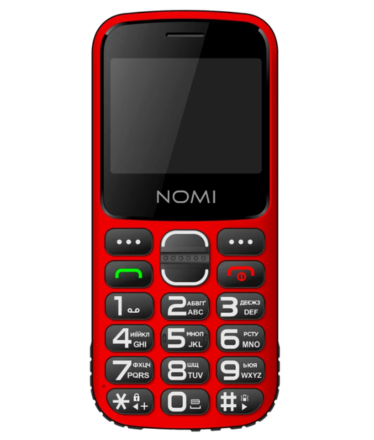 Мобильный телефон Nomi i2320 Red UA - Фото 2 Мобильный телефон Nomi i2320 Red UA - изображение 2