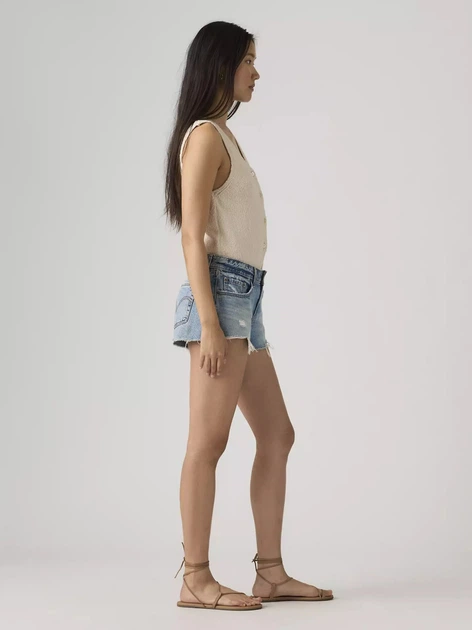 Шорти джинсові короткі жіночі Levi`s Low Loose Short 005DR-0001 26 Блакитні (5401187878010) - зображення 6